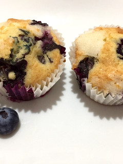 Una foto de Muffin de arándanos