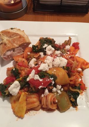 A picture of Penne Rosa.