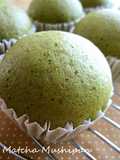Matcha Steamed Bread with Pancake Mix