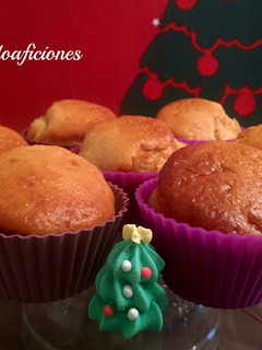 Una foto de Muffins de turrón de Jijona sin mantequilla