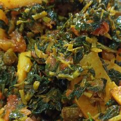 A picture of Methi Tomato aur aloo ki sabji.