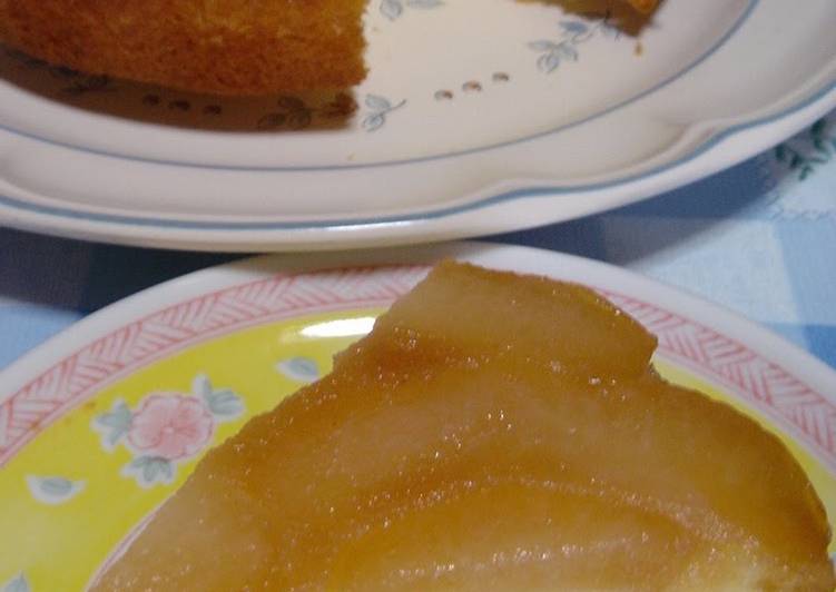 Easiest Way to Prepare Speedy Quick Easy Delicious Asian Pear Cake