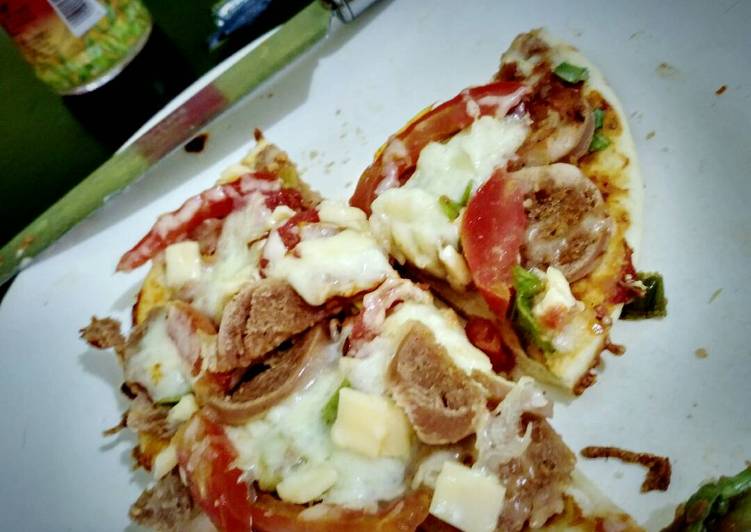 Pizza teflon easy 🍕