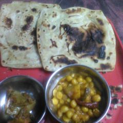 Multi layered paratha A picture of Multi layered paratha.