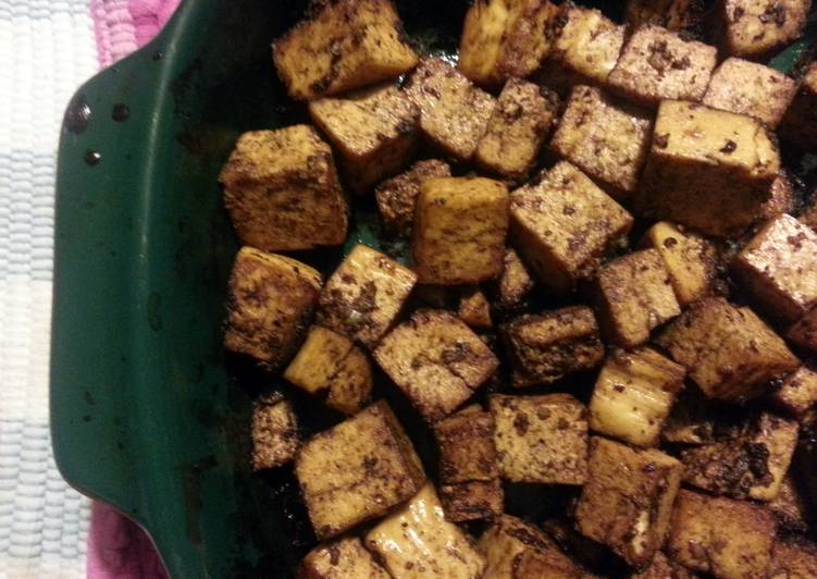 How to Make Speedy balsamic garlic tofu