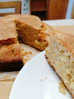 Una foto de 345. Bizcocho de naranja entera / Thermomix