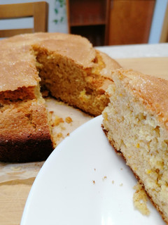 Una foto de 345. Bizcocho de naranja entera / Thermomix