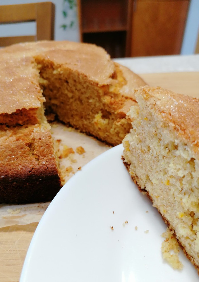 Una foto de 345. Bizcocho de naranja entera / Thermomix