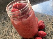A picture of frozen fruit smoothies