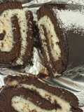 طريقة عمل سويسرول الباونتي 🍰🍰🍷
