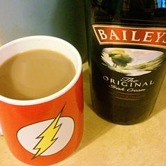 A picture of Irish Coffee.