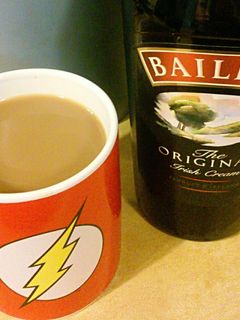 A picture of Irish Coffee.