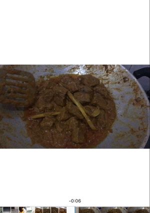 Foto resep Rendang sapi