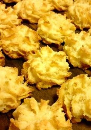 A picture of Okara (Soy Pulp) Coconut Cookies.