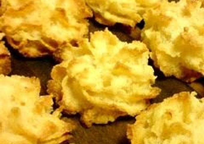 Recipe of Homemade Okara (Soy Pulp) Coconut Cookies