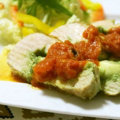 A picture of Restaurant Style Chicken With Mozzarella.