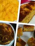 Basic Orange Cake with fresh orange peel