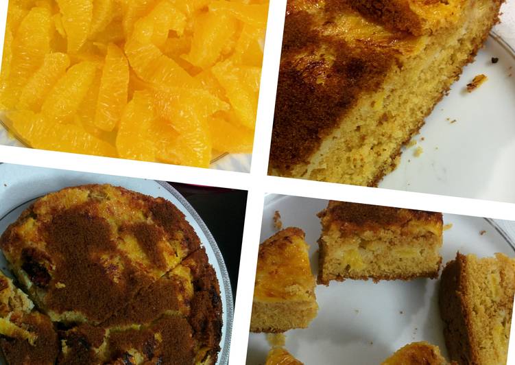 Recipe of Super Quick Homemade Basic Orange Cake with fresh orange peel