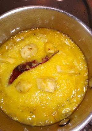 A picture of Mango dal.