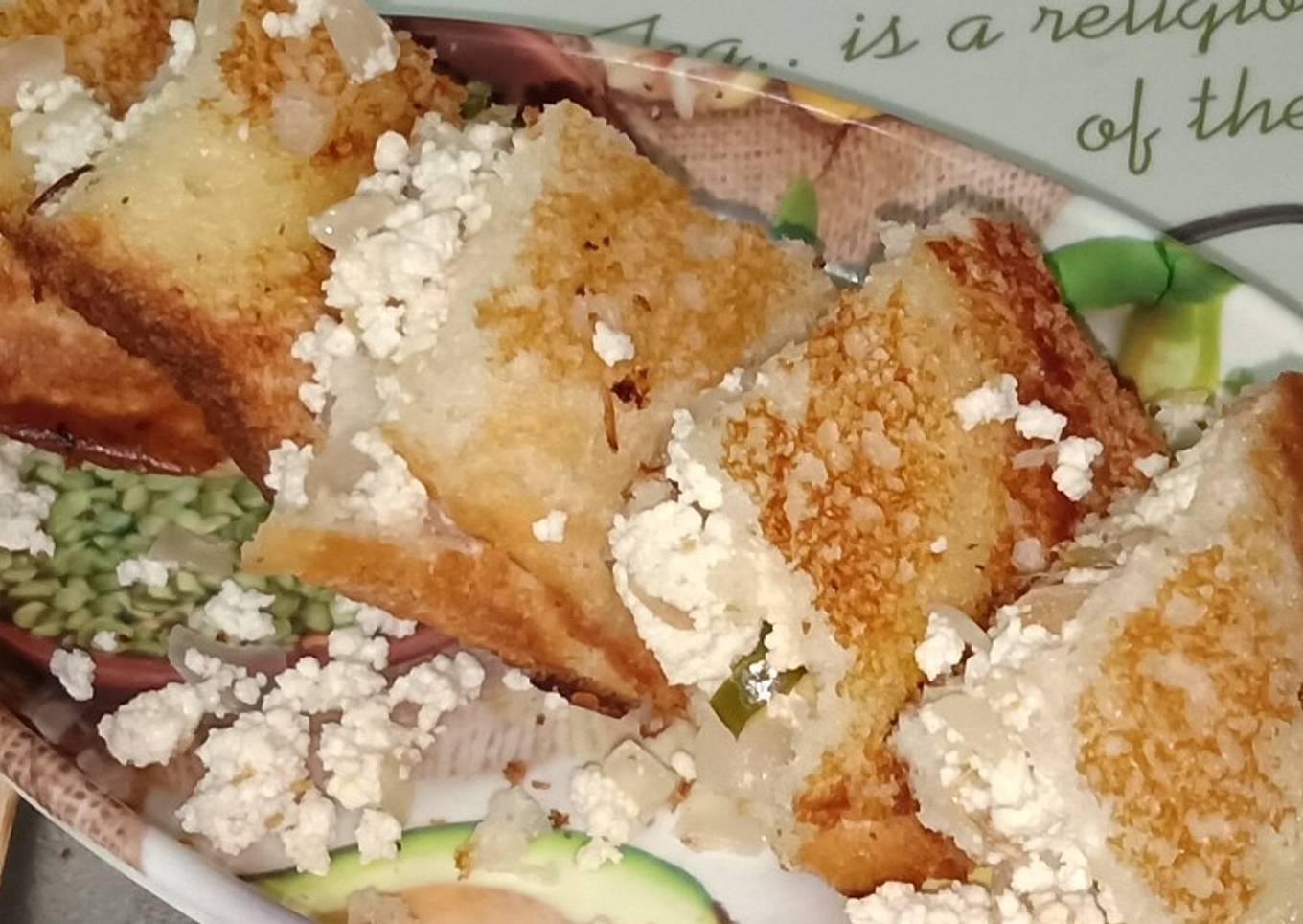 Bread paneer sandwich