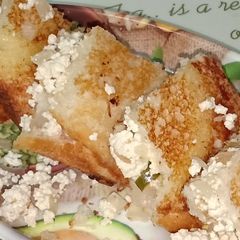 A picture of Bread paneer sandwich.