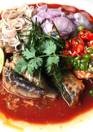 รูปของ ยำปลากระป๋อง Keto🐠🐟
