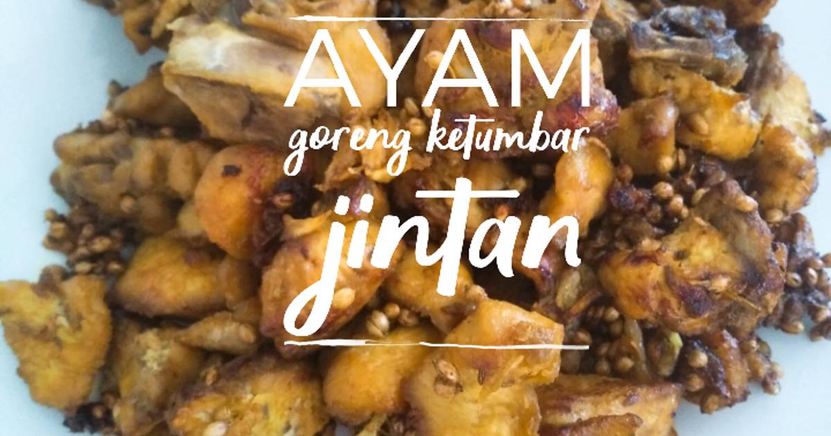 Resipi Ayam Goreng Ketumbar Jintan Oleh Zarawiis Cookpad