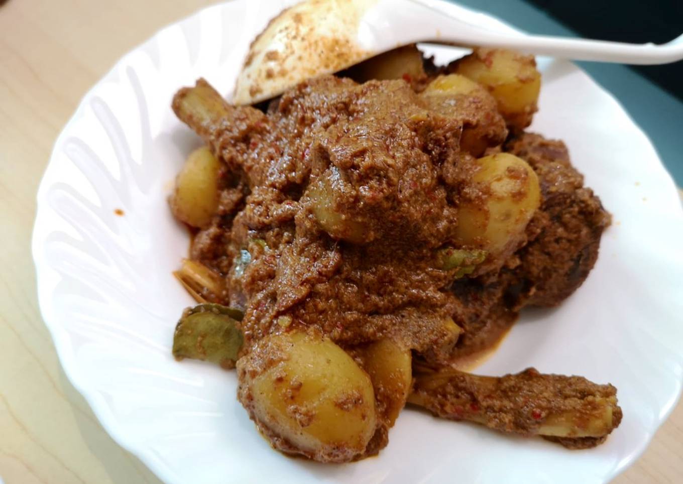 Rendang sapi bumbu indofood