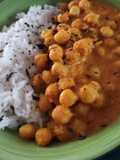Curry de garbanzos