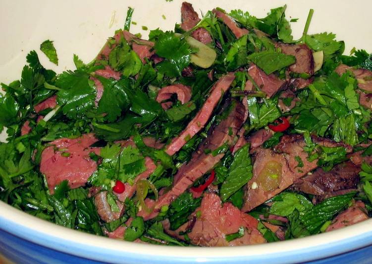 Steps to Prepare Homemade beef salad