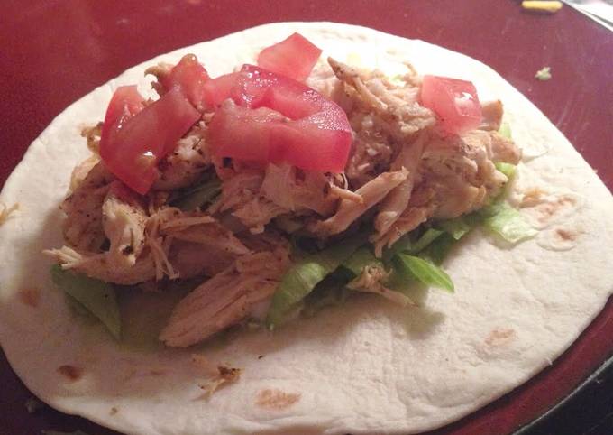 Easiest Way to Prepare Ultimate Easy Slow Cooked Pulled Chicken Tacos