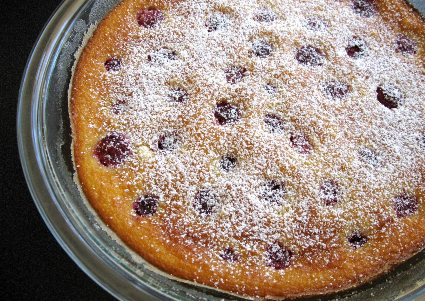 Raspberry Clafoutis