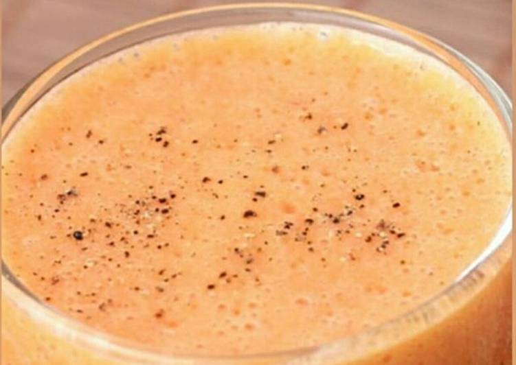 How to Prepare Quick Papaya Shake