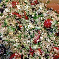 My Famous Quinoa Salad A picture of My Famous Quinoa Salad.