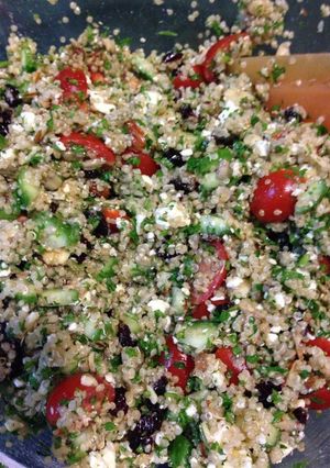 A picture of My Famous Quinoa Salad.