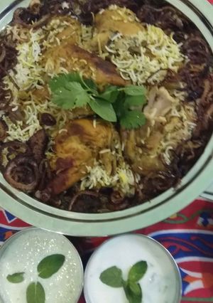 صورة لوصفة طريقة عمل الرز البرياني