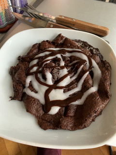 Una foto de Crep de chocolate fit