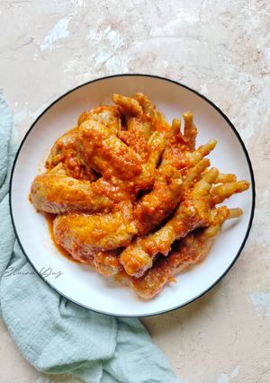 Foto resep Ceker dan Sayap Ayam Pedas