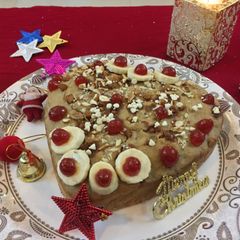 A picture of Whole wheat banana cake.
