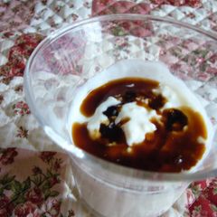 A picture of Diet Kuromitsu Tofu Yogurt.