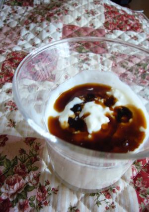 A picture of Diet Kuromitsu Tofu Yogurt.