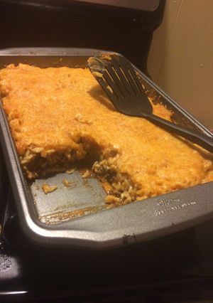 A picture of Taco Pie.