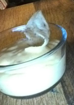 A picture of Ricks cheese sauce.