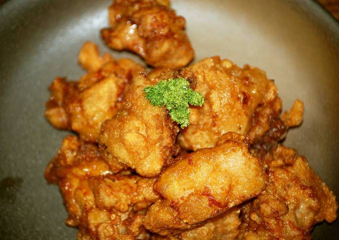 Simple Way to Make Speedy Juicy Nakatsu-style Fried Chicken