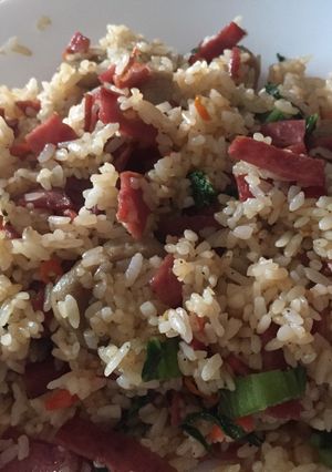 Foto resep Nasi goreng smoked beef