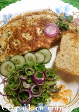 A picture of Royal Green Omelette.