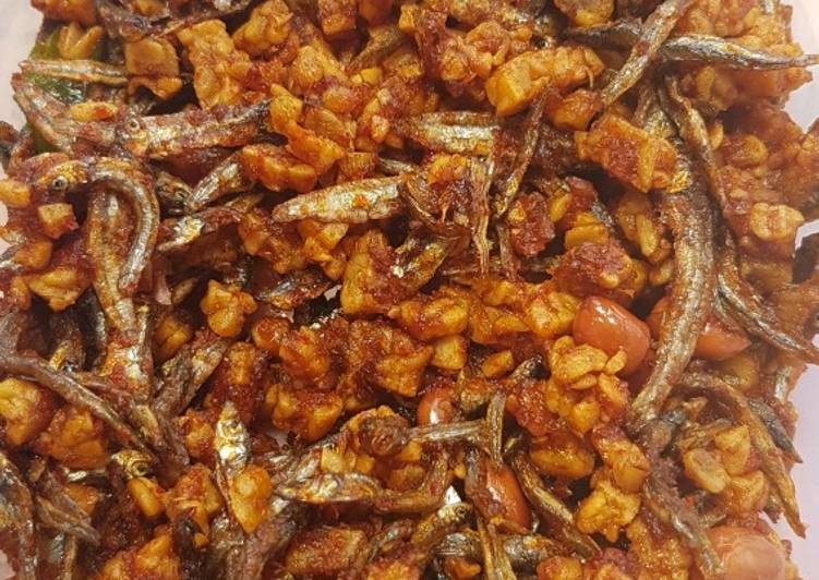 Orek/kering Teri Tempe