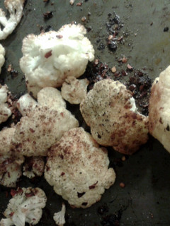 A picture of Roasted cauliflower.