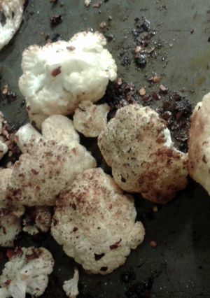 A picture of Roasted cauliflower.