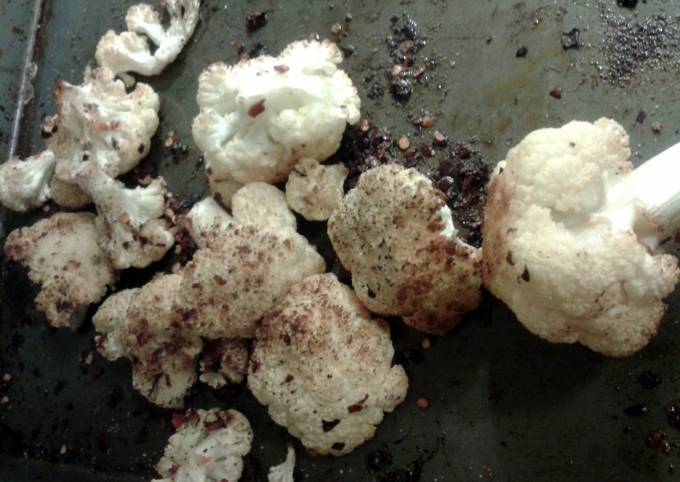 Steps to Prepare Perfect Roasted cauliflower